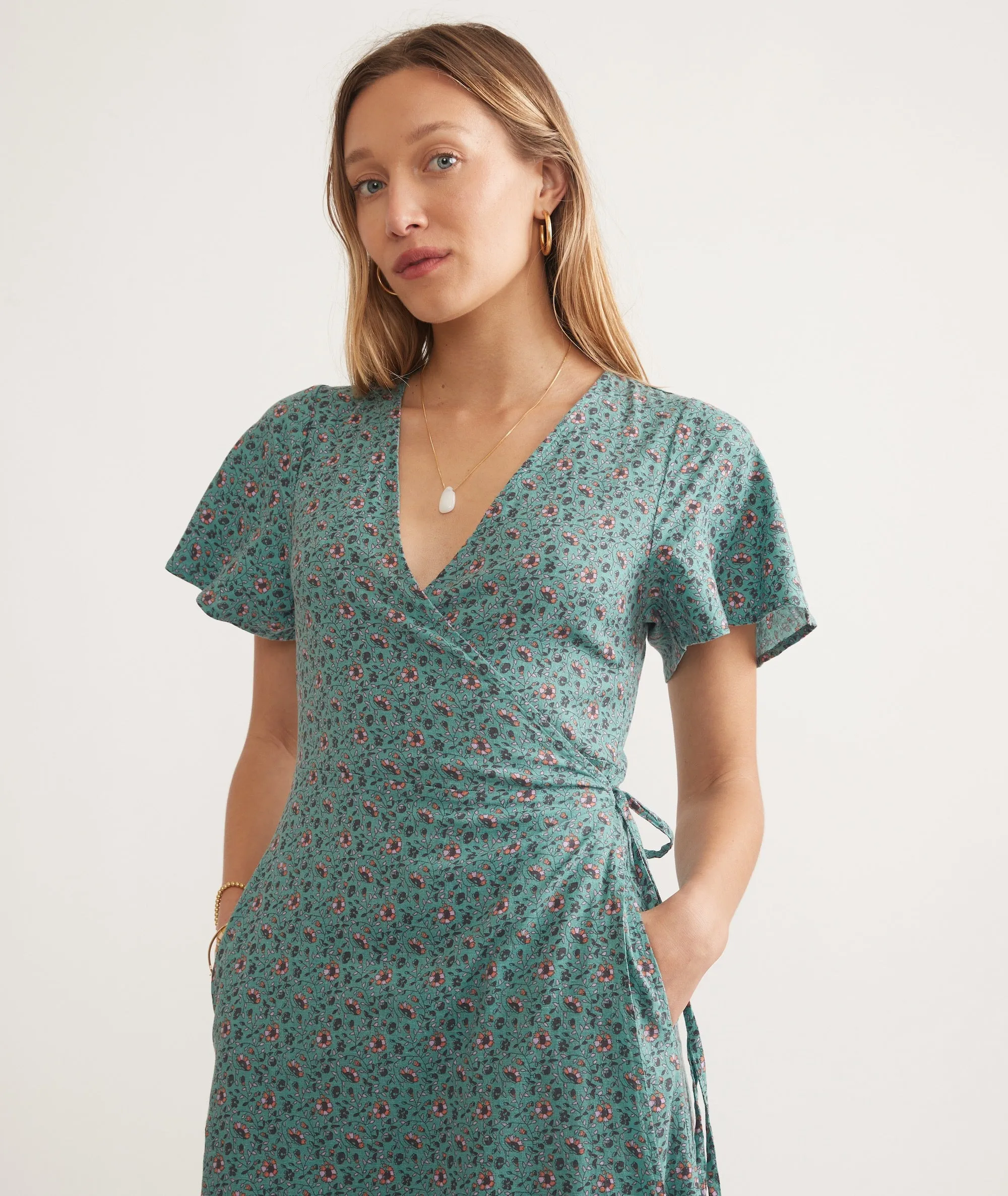 Emlyn Midi Dress sold by Marine Layer product image thumbnail 3