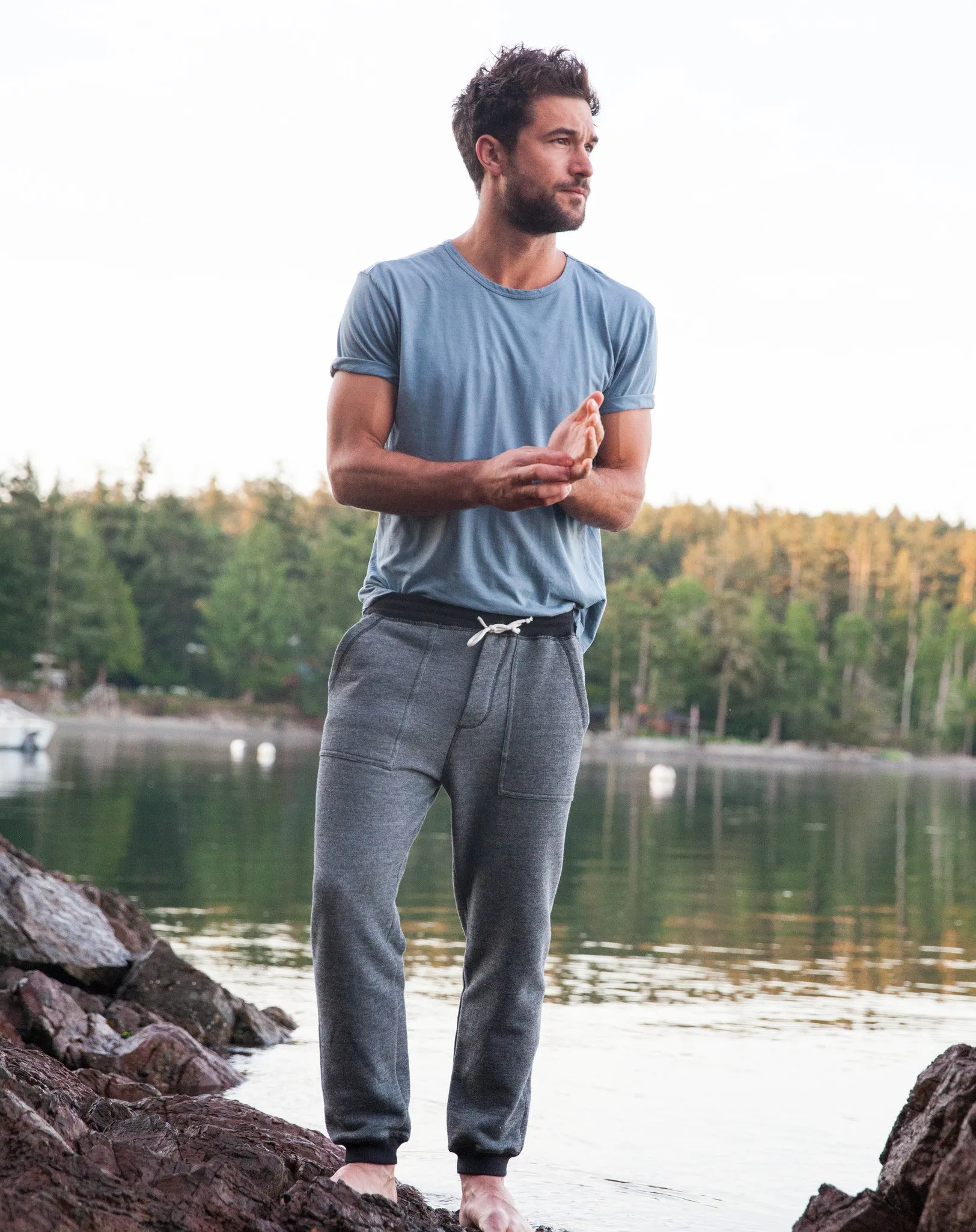 Denim Terry Jogger Pants sold by Marine Layer product image thumbnail 4