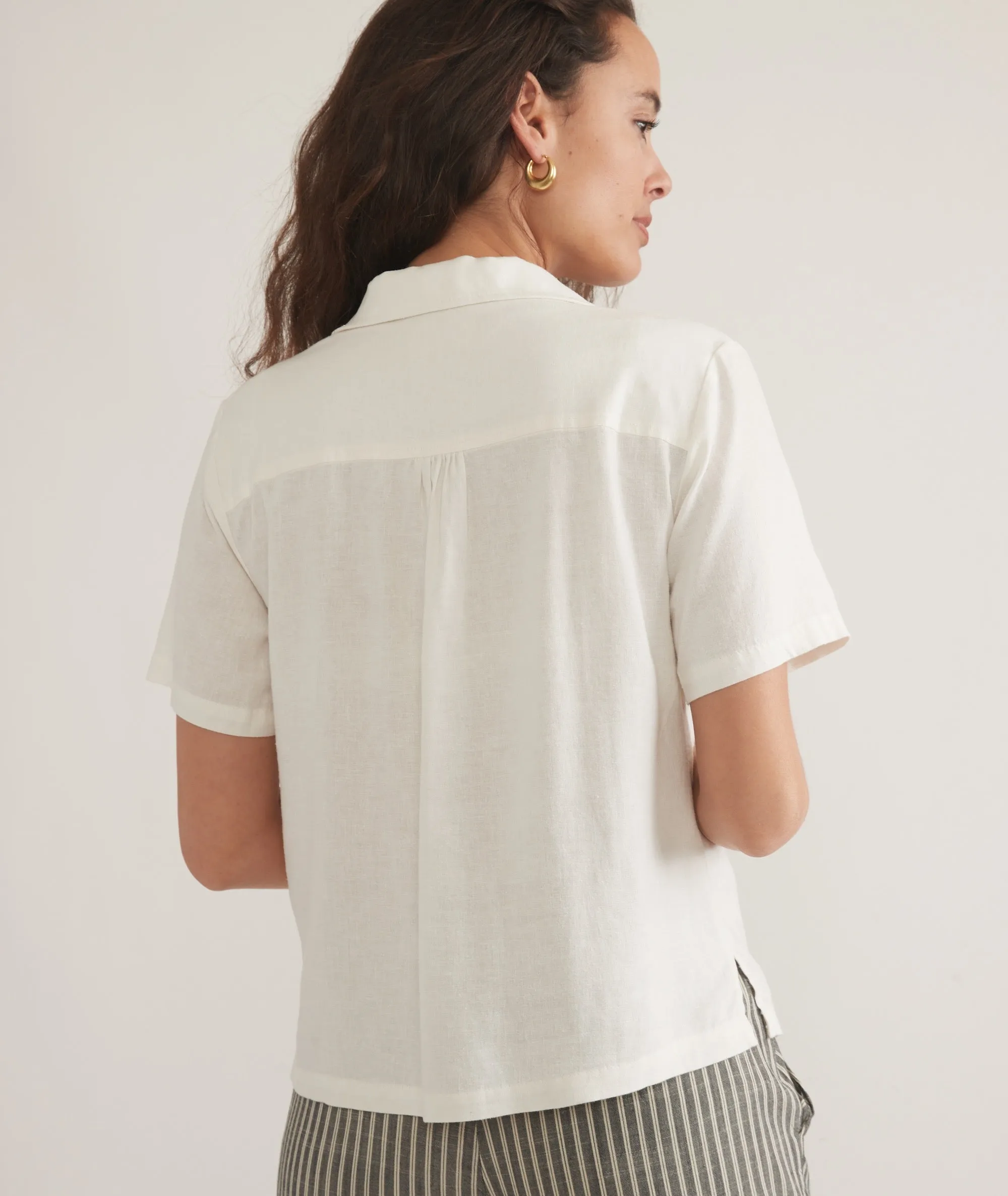 Lucy Resort Shirt sold by Marine Layer product image thumbnail 4