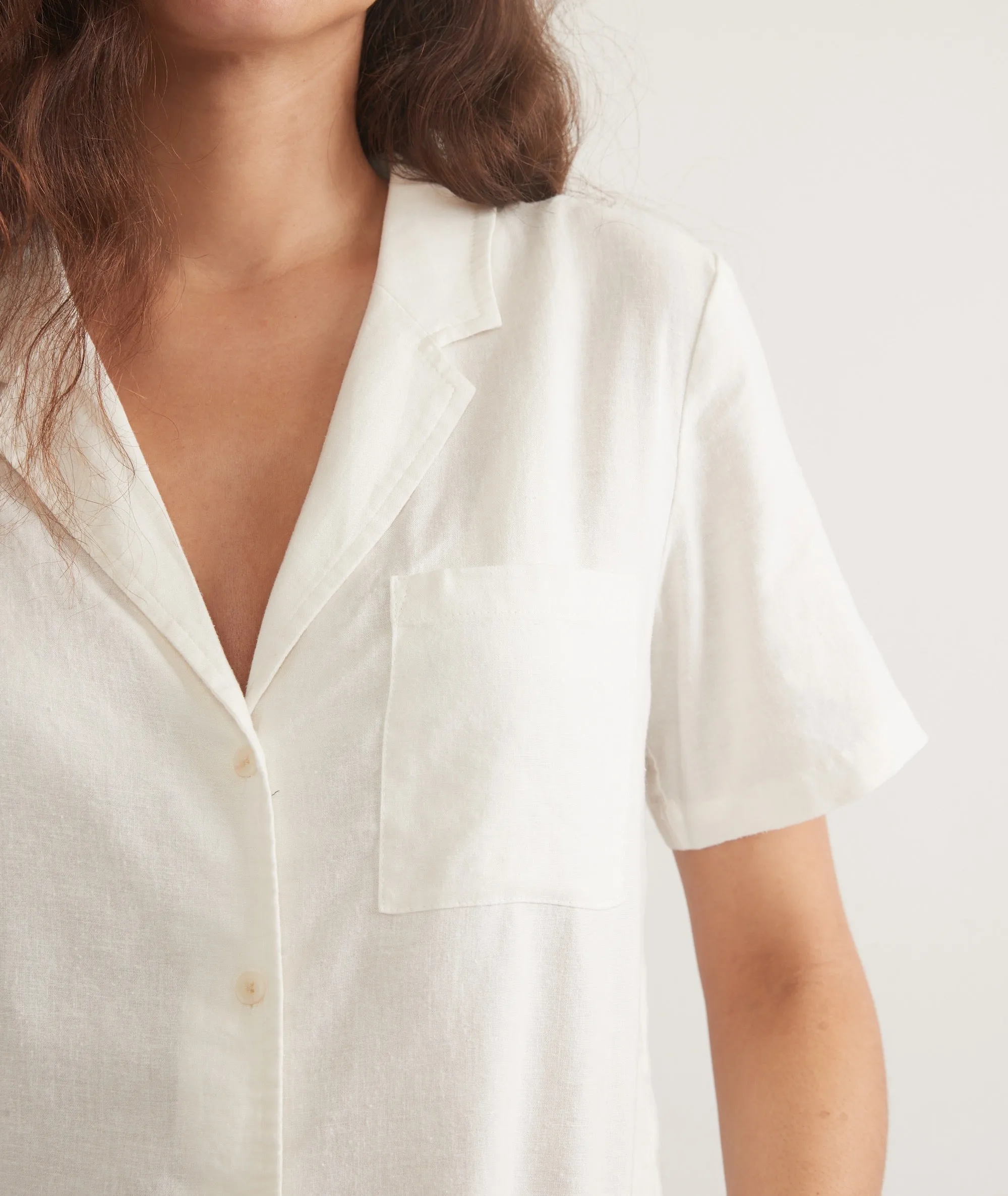 Lucy Resort Shirt sold by Marine Layer product image thumbnail 3