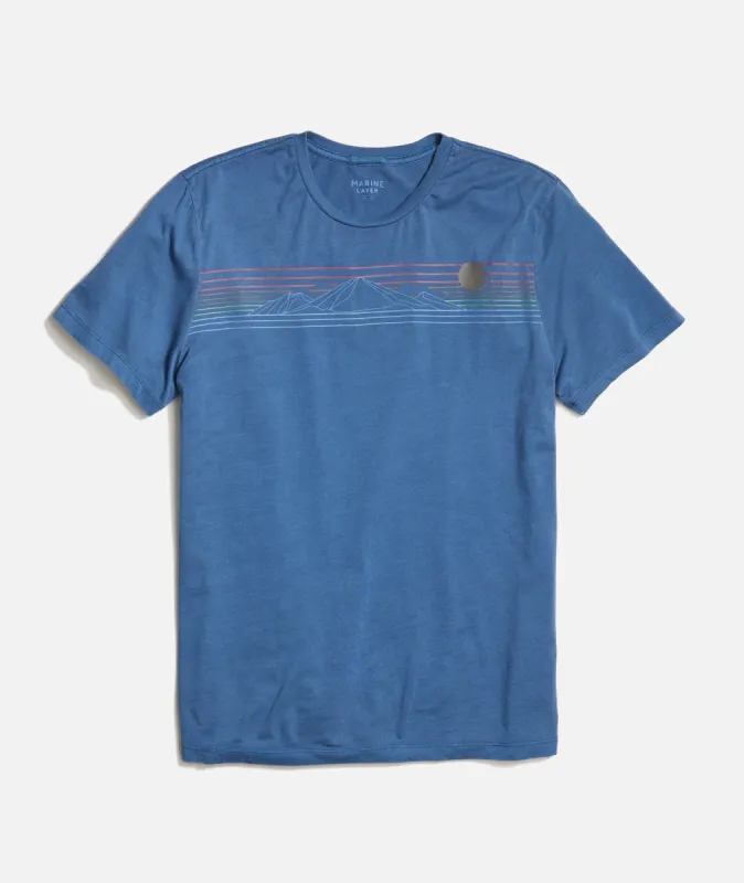 Signature Crew Graphic Tee sold by Marine Layer