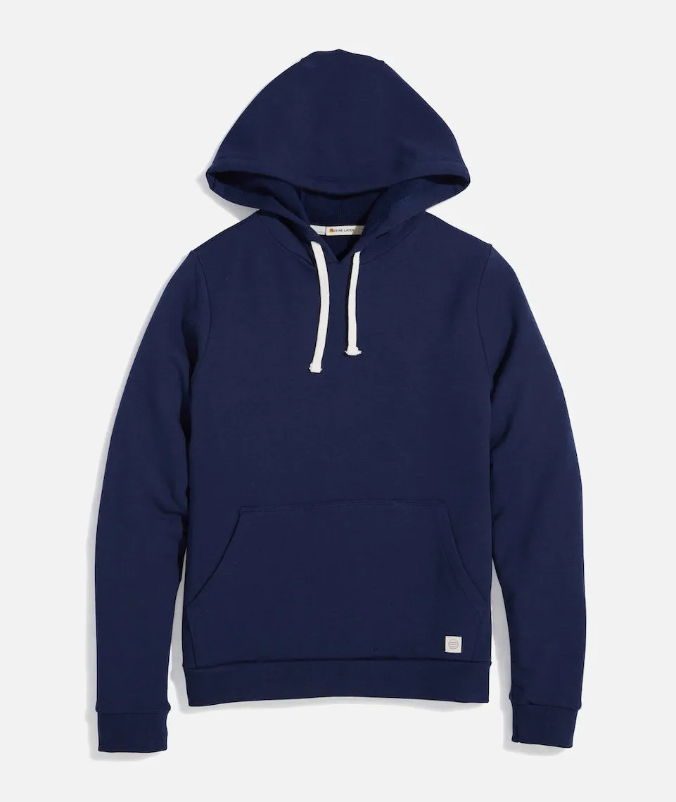 Women's Sunset Pullover Hoodie in True Navy sold by Marine Layer