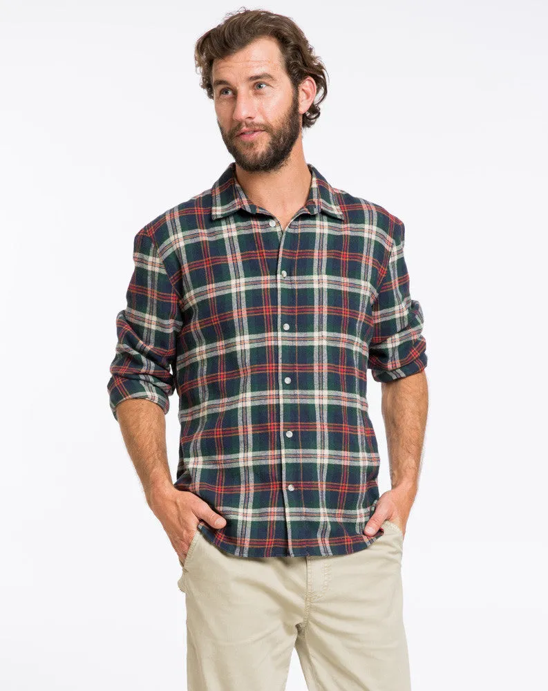Handsome Jack Plaid Buttondown sold by Marine Layer