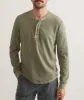 Vintage Heavy Slub Long Sleeve Henley sold by Marine Layer