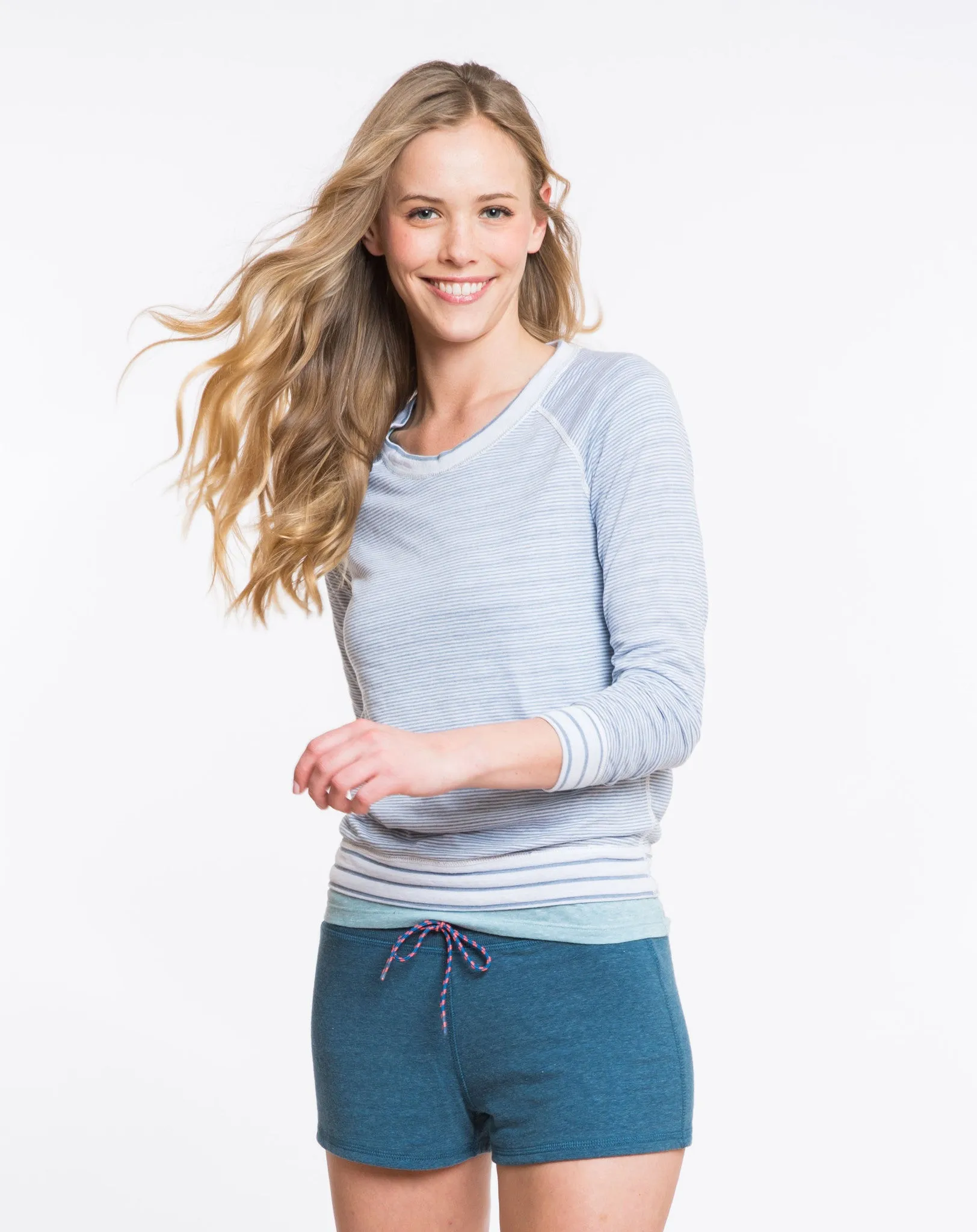 Reversible Raglan - Denim Blue sold by Marine Layer product image thumbnail 2