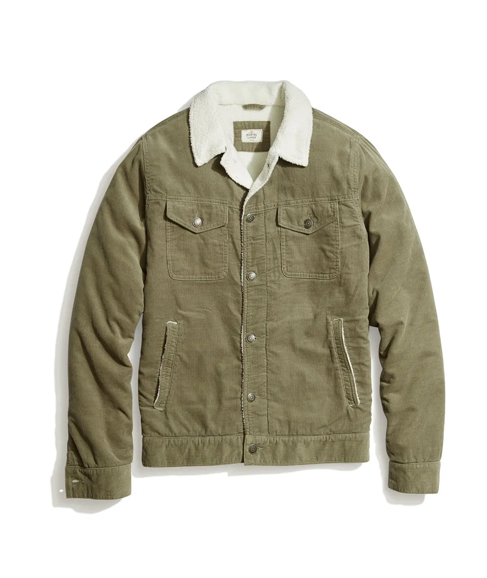 Stockholm Sherpa Jacket sold by Marine Layer