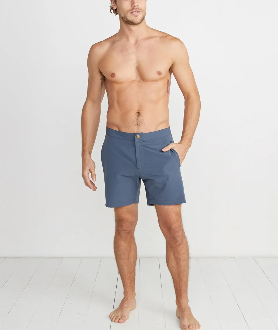 Summer Short in Vintage Indigo sold by Marine Layer product image thumbnail 4