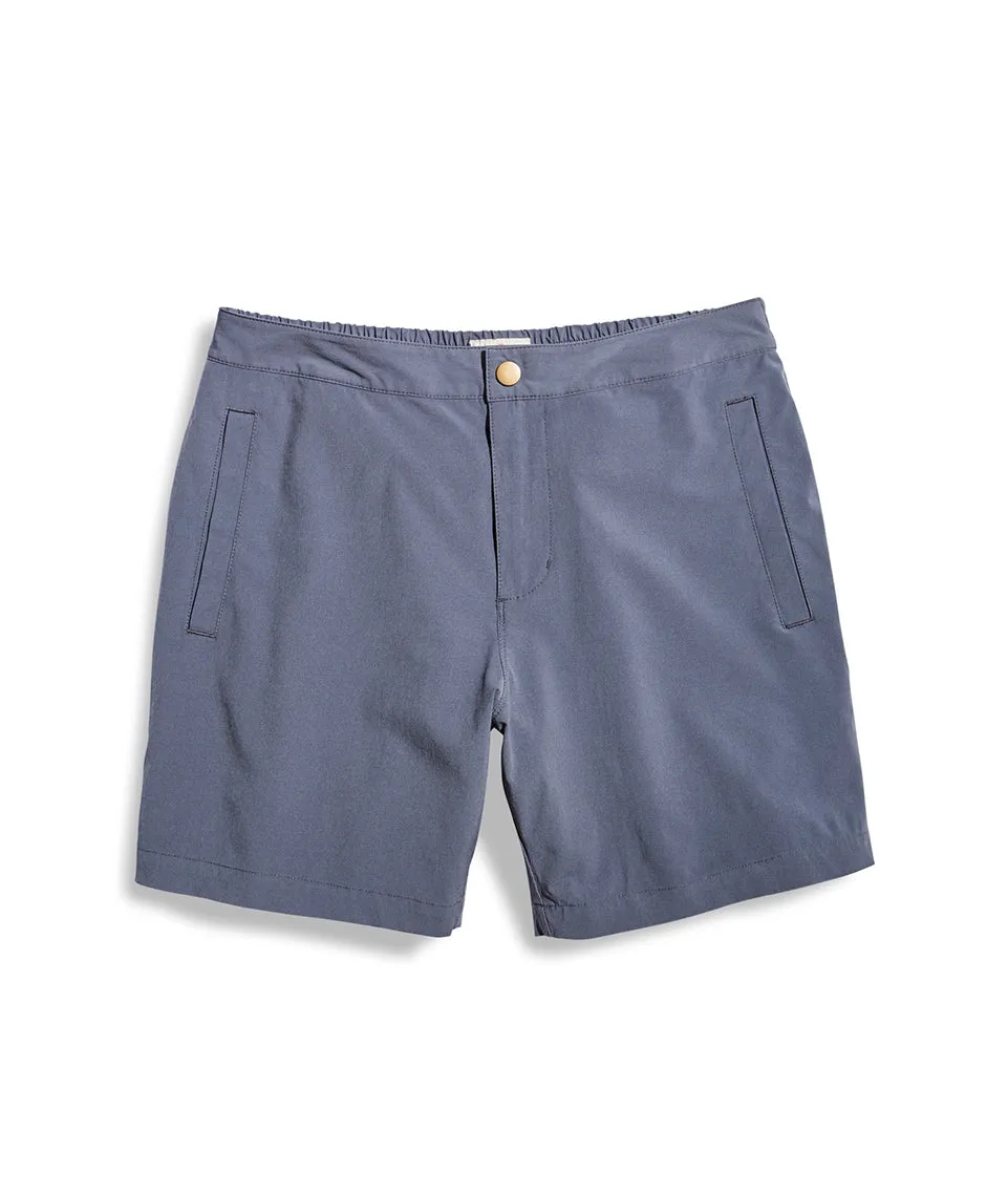 Summer Short in Vintage Indigo sold by Marine Layer
