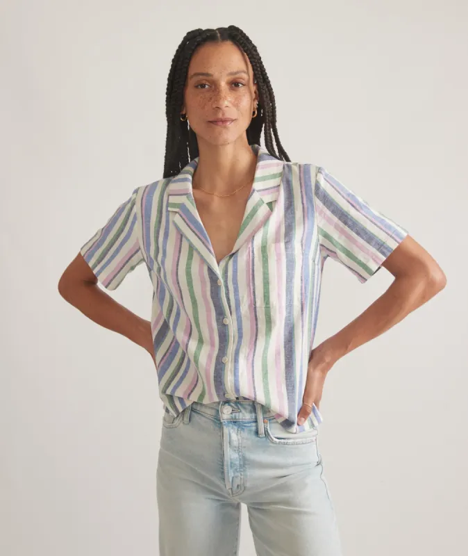 Lucy Resort Shirt sold by Marine Layer