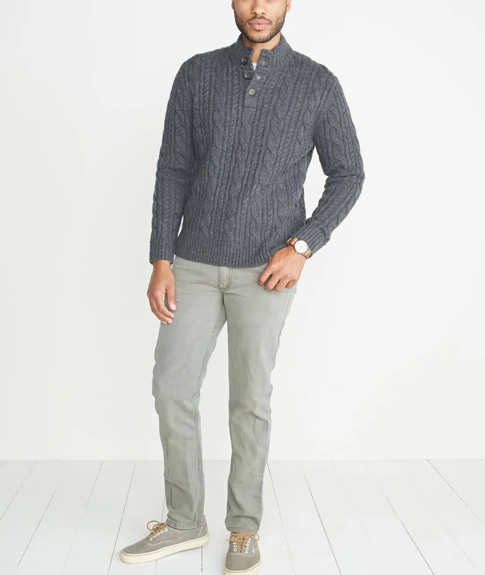 Hayes Fisherman's Sweater sold by Marine Layer product image thumbnail 4