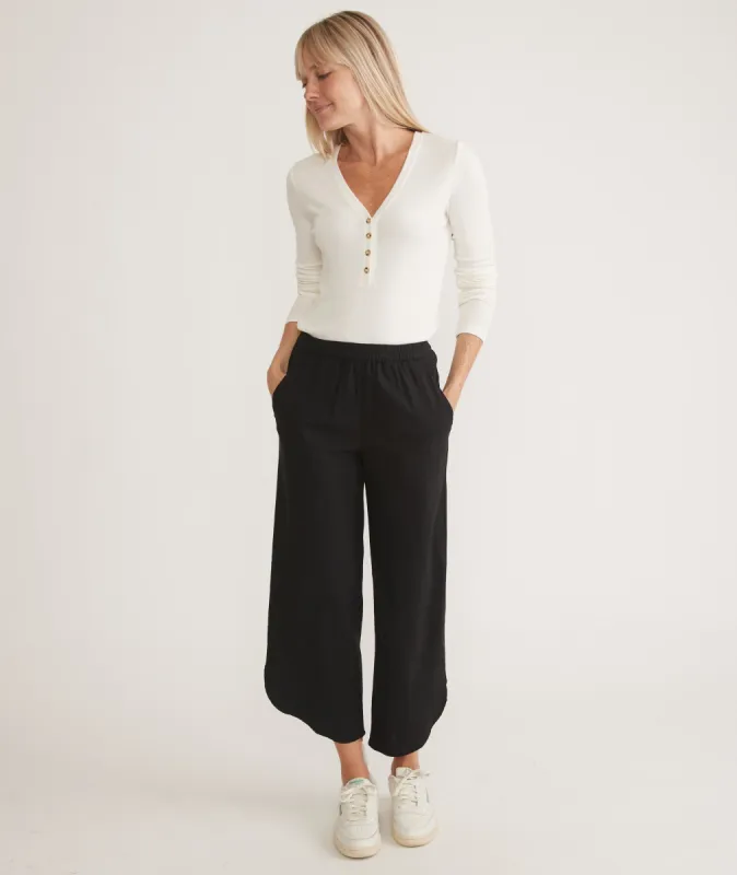 Allison Wide Leg Pant sold by Marine Layer
