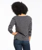 Breton Striped Shirt in Black and Grey sold by Marine Layer