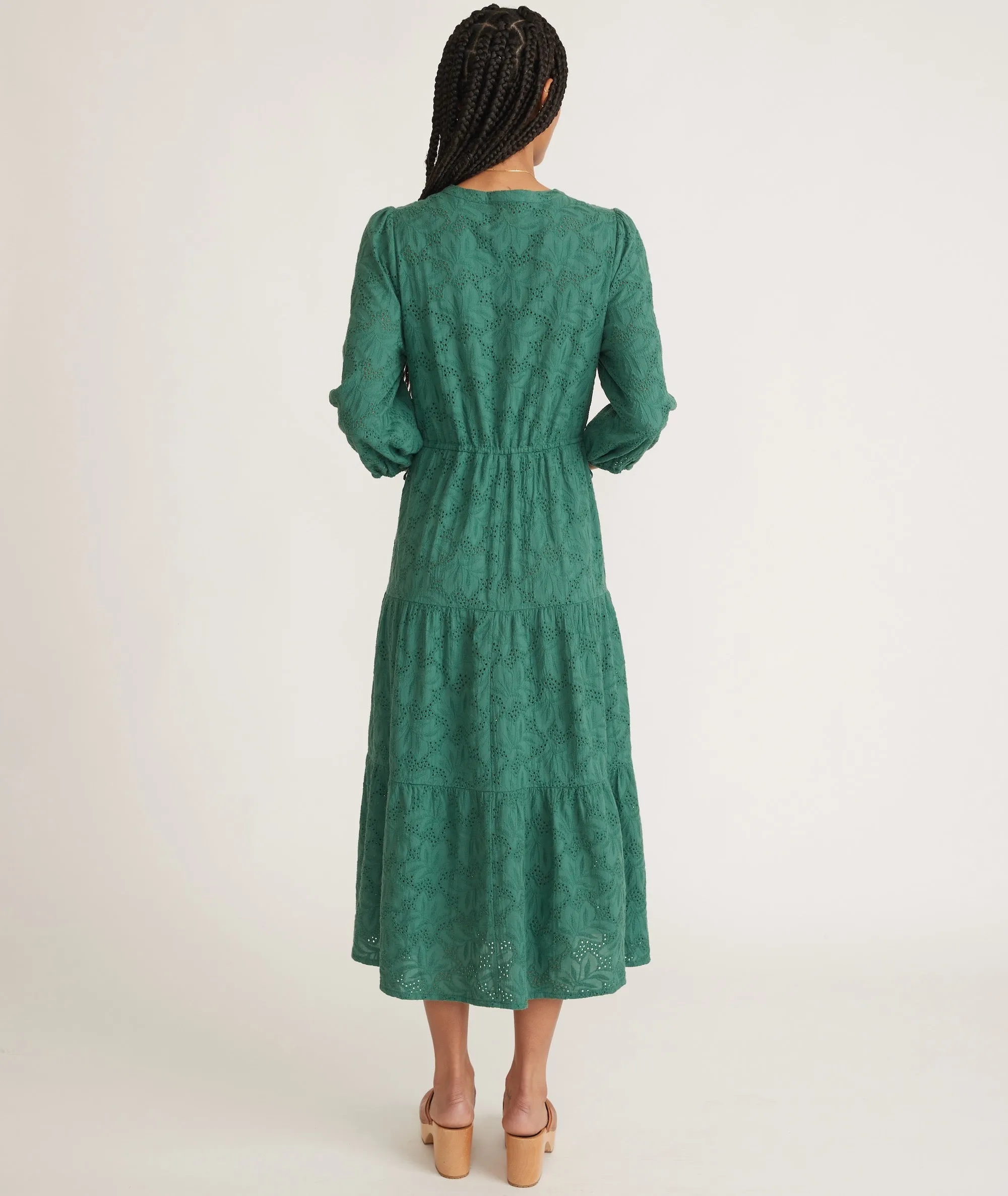 Eyelet Willow Midi Dress sold by Marine Layer product image thumbnail 5