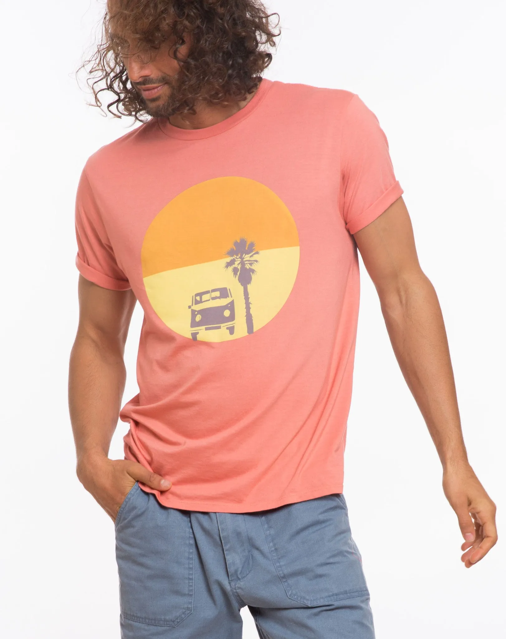 Sunset Bus Graphic Tee sold by Marine Layer product image thumbnail 3