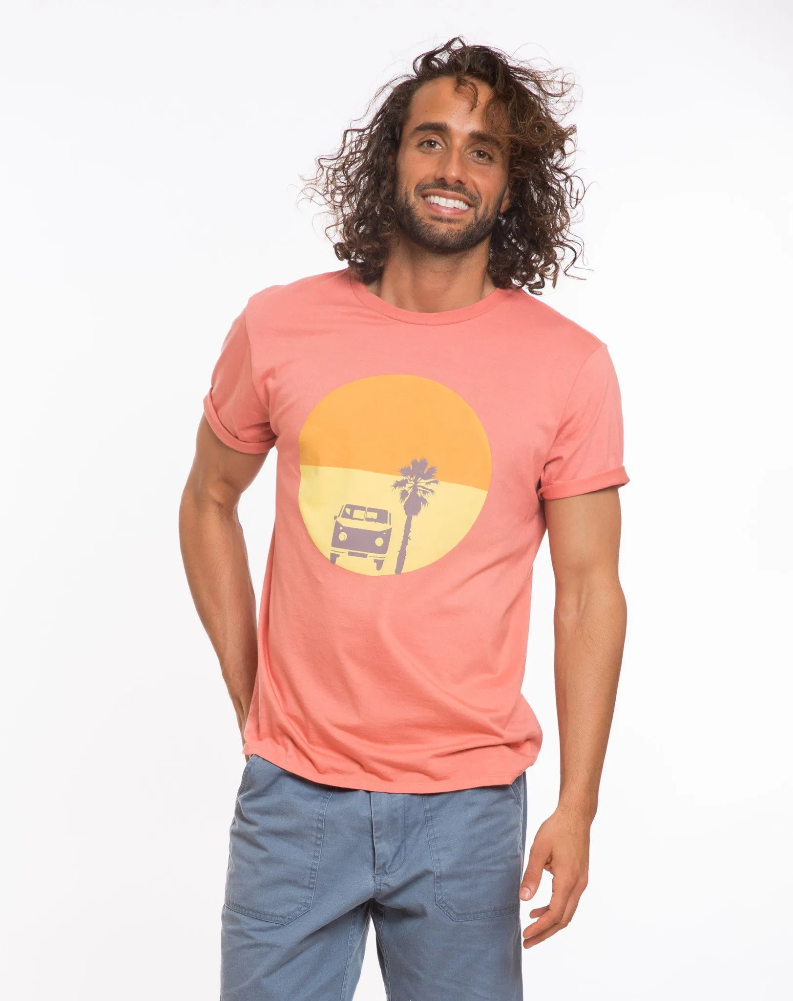 Sunset Bus Graphic Tee sold by Marine Layer product image thumbnail 4