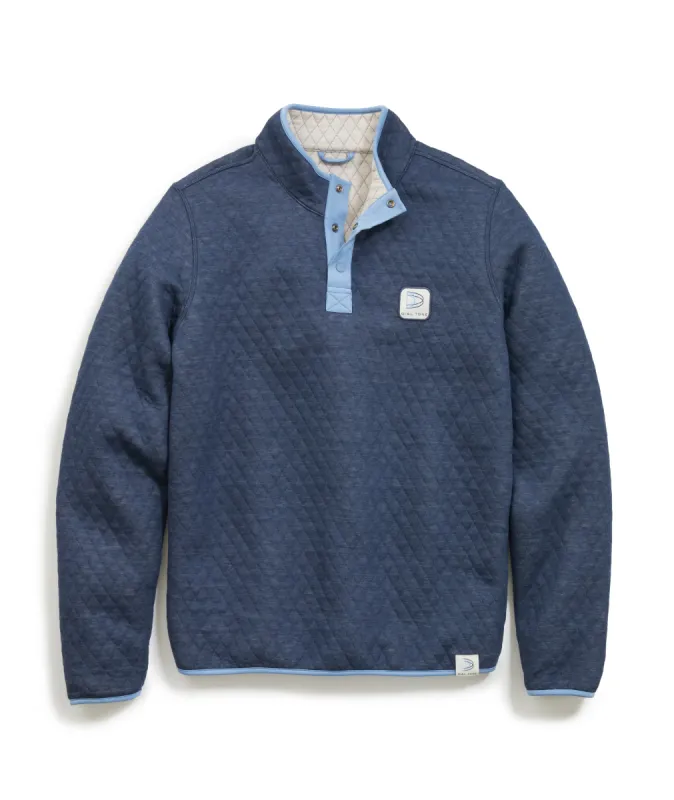 Custom Cut & Sew Reversible Corbet Pullover sold by Marine Layer