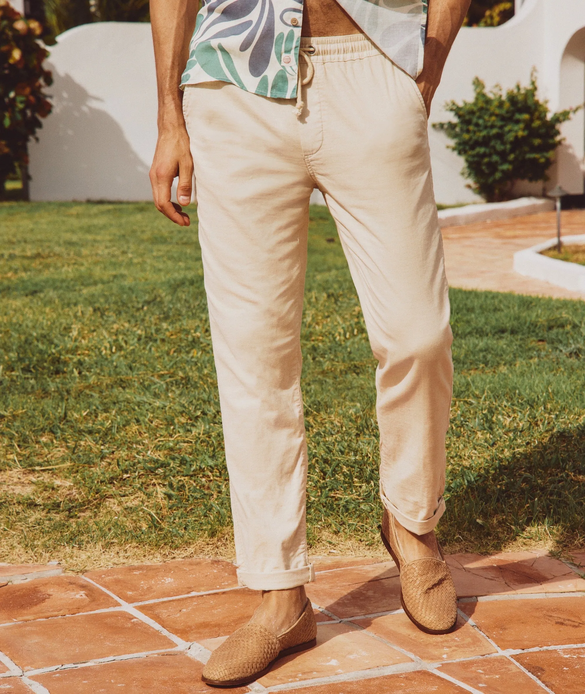 Saturday Stretch Beach Pant sold by Marine Layer product image thumbnail 4