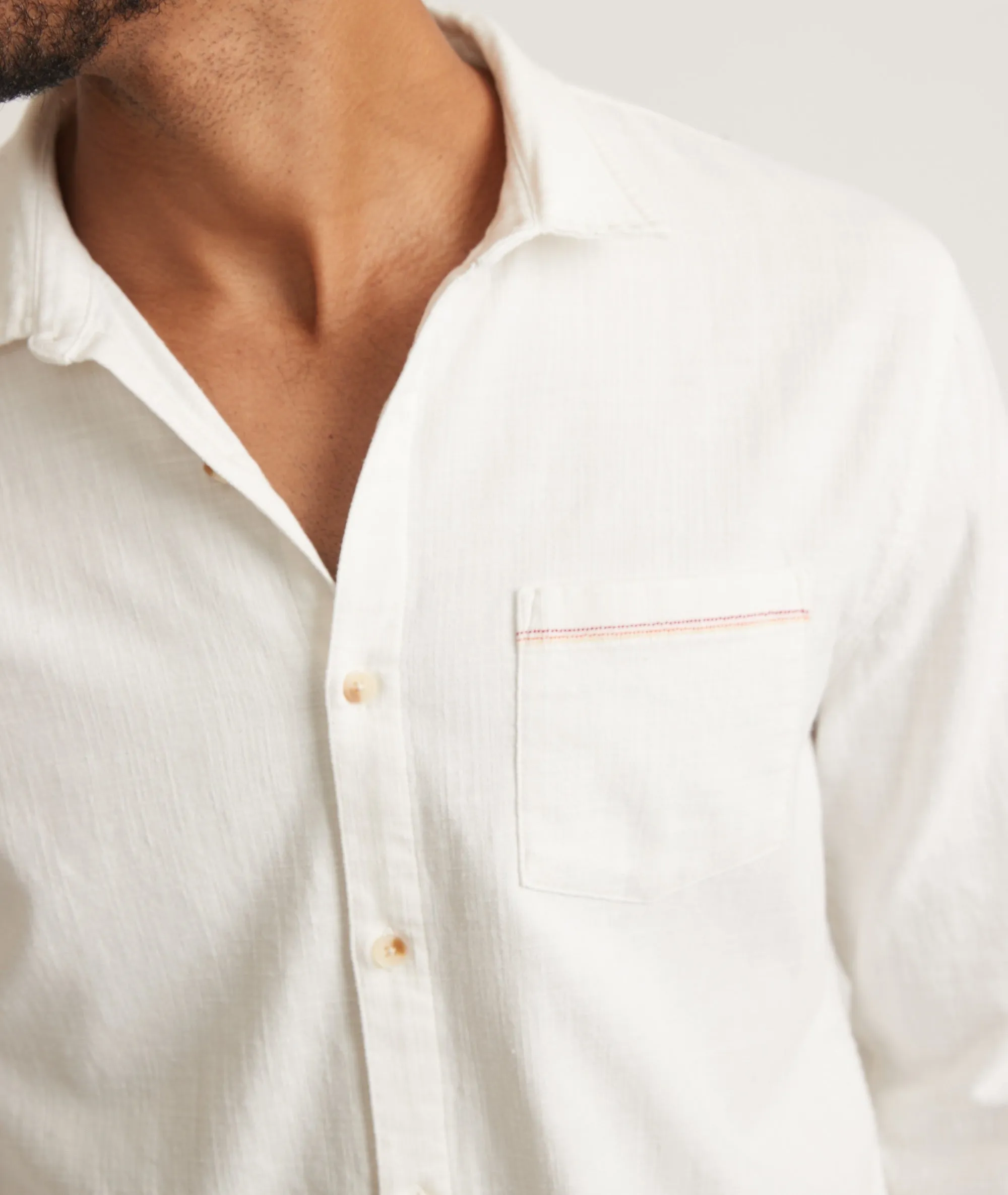 Stretch Selvage Long Sleeve Shirt sold by Marine Layer product image thumbnail 4