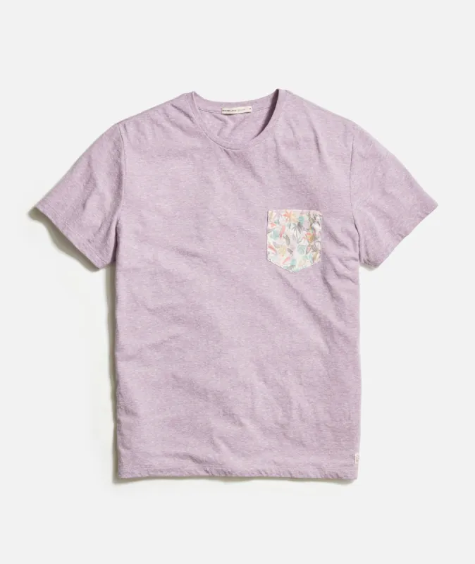 Signature Printed Pocket Tee sold by Marine Layer