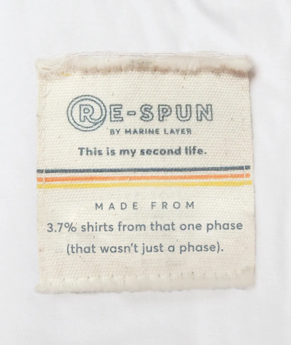 Re-Spun Baseball Raglan Vintage Indigo/White sold by Marine Layer product image thumbnail 2