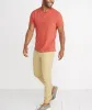 Shortsleeve Henley in Rosewood sold by Marine Layer