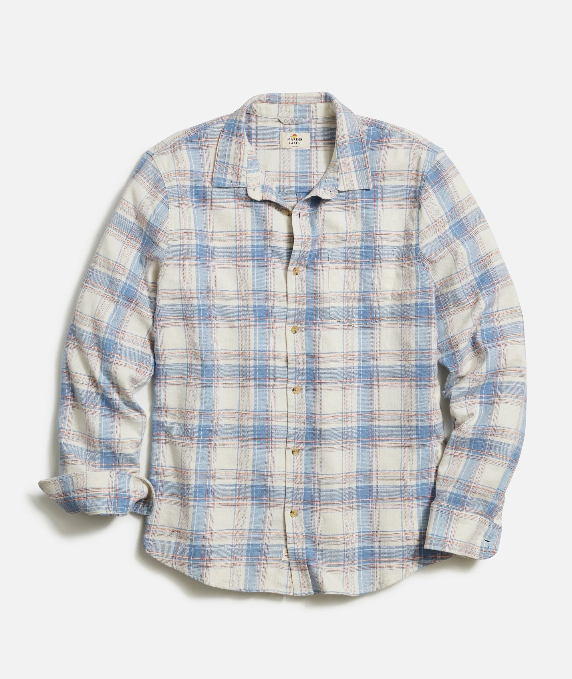 Stretch Selvage Long Sleeve Shirt sold by Marine Layer