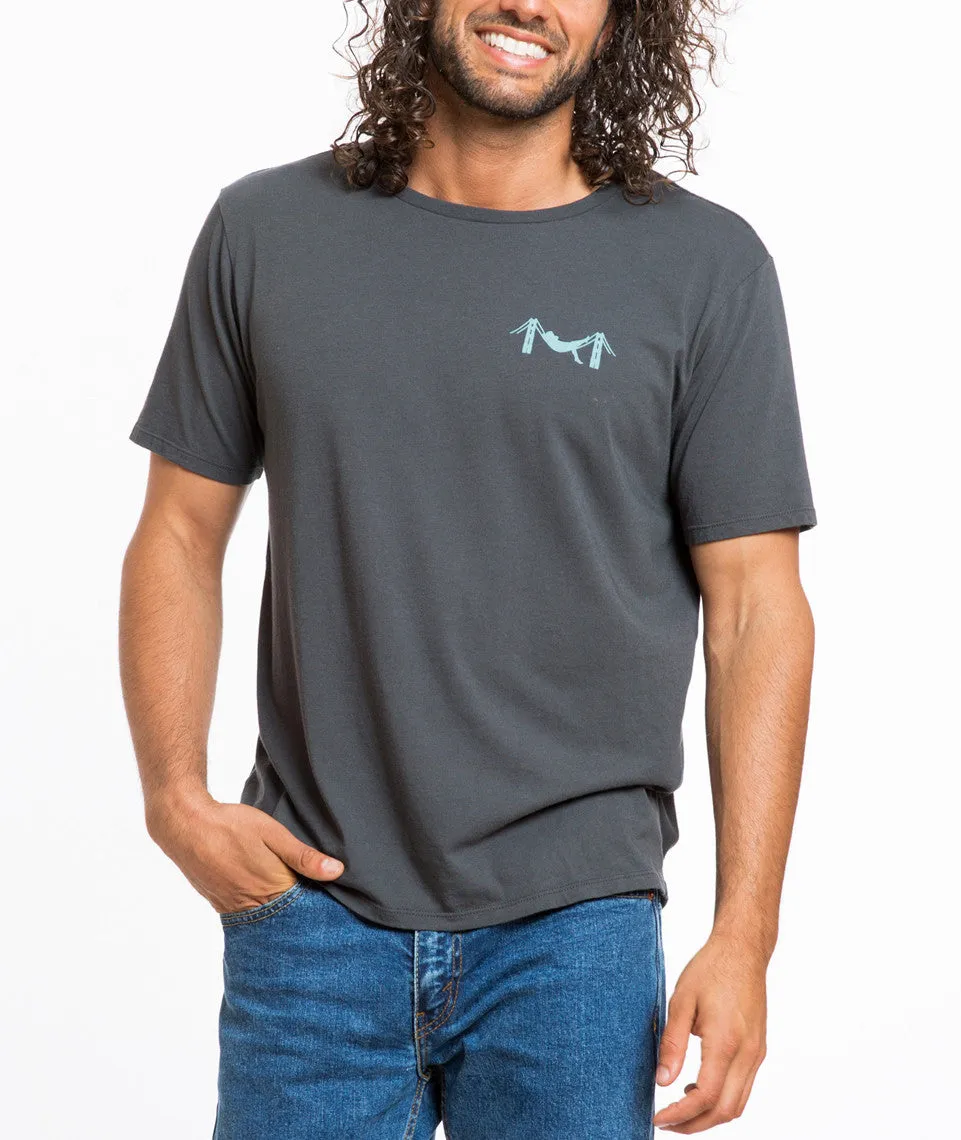 Chest Logo Graphic Tee - Asphalt sold by Marine Layer