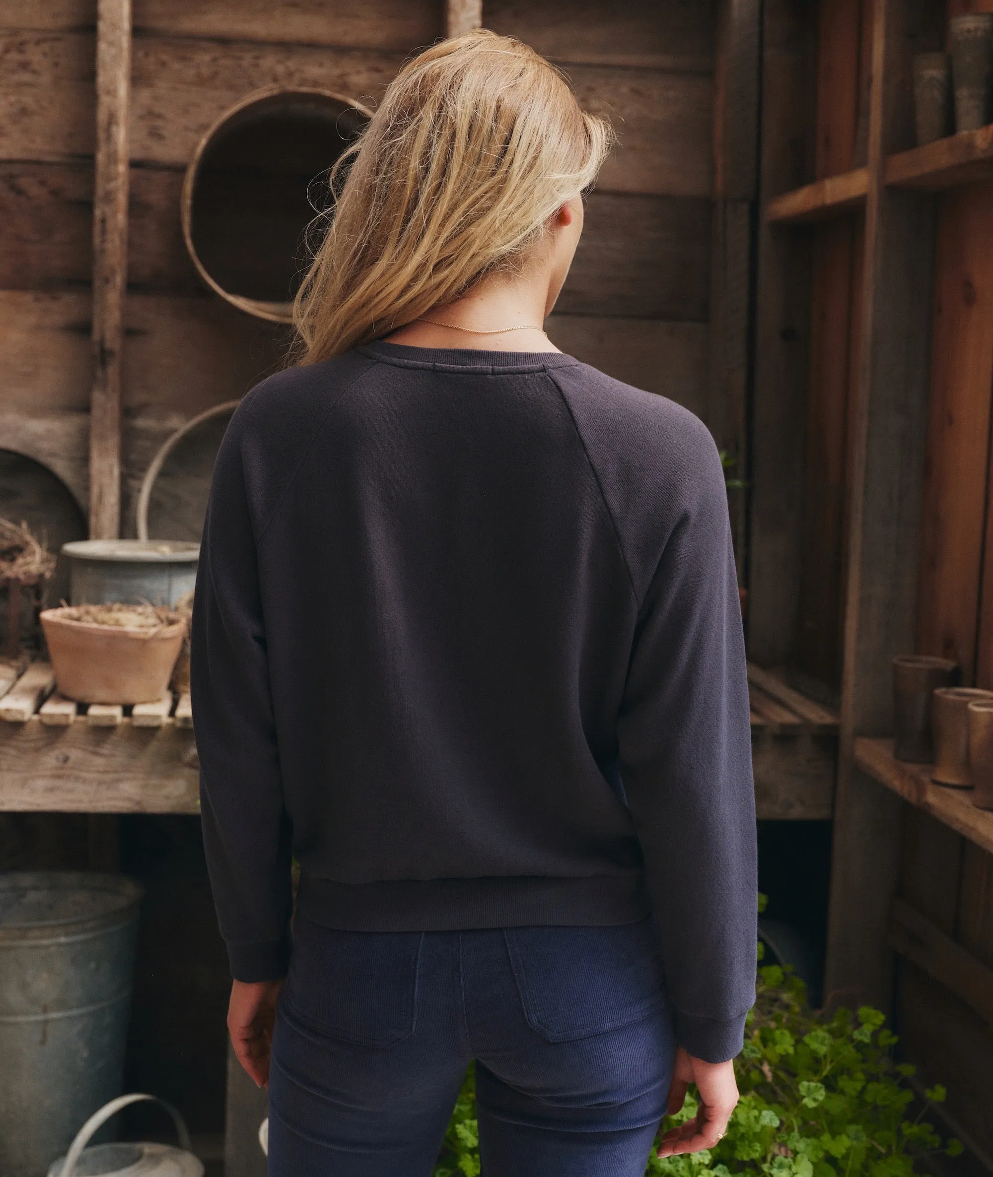 Vintage Terry Graphic Sweatshirt sold by Marine Layer product image thumbnail 5