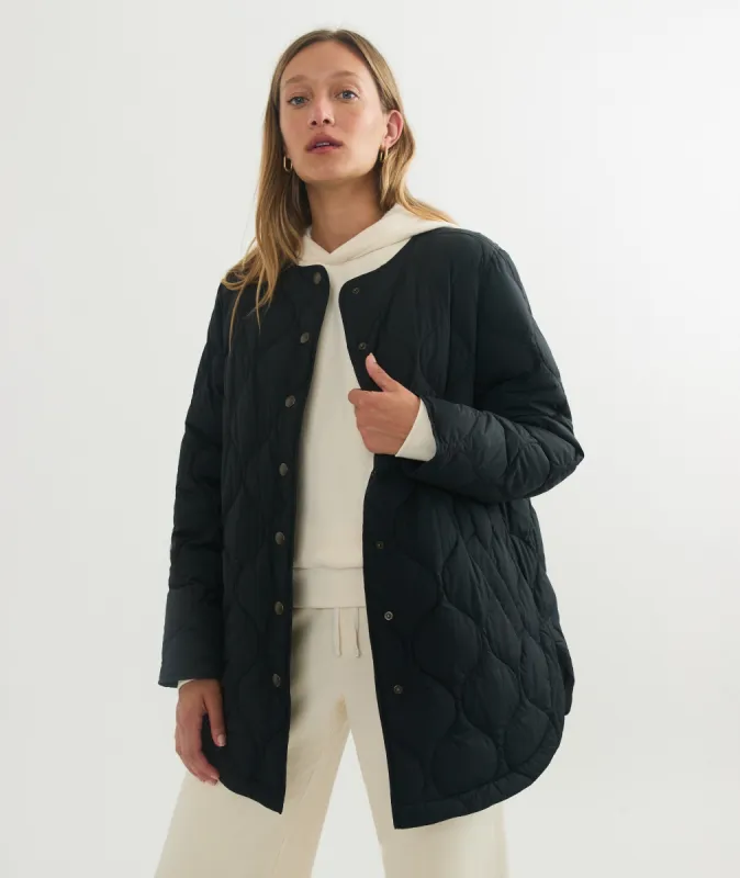 Calista Lightweight Quilted Jacket sold by Marine Layer