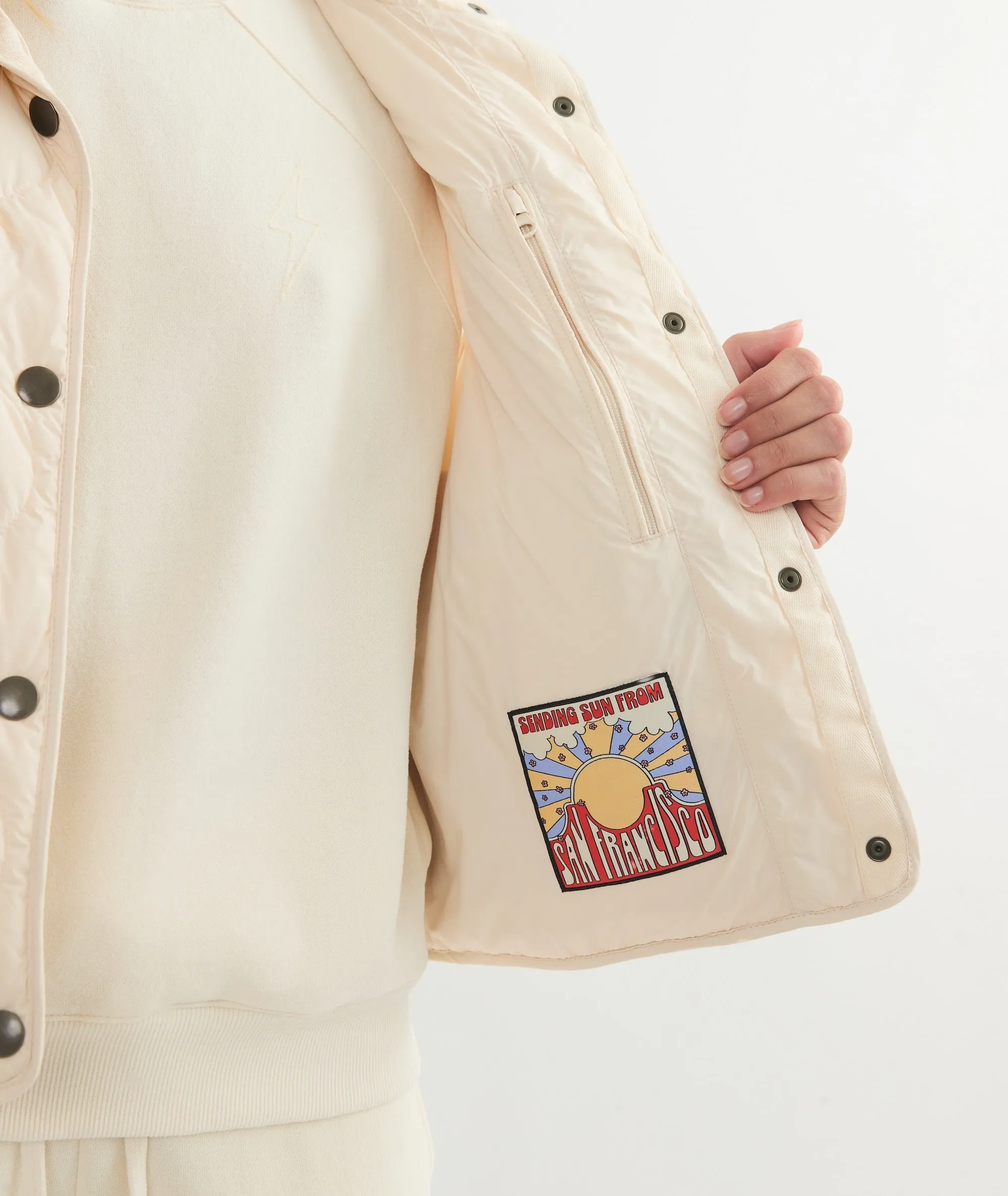 Sophia Lightweight Quilted Vest sold by Marine Layer product image thumbnail 4