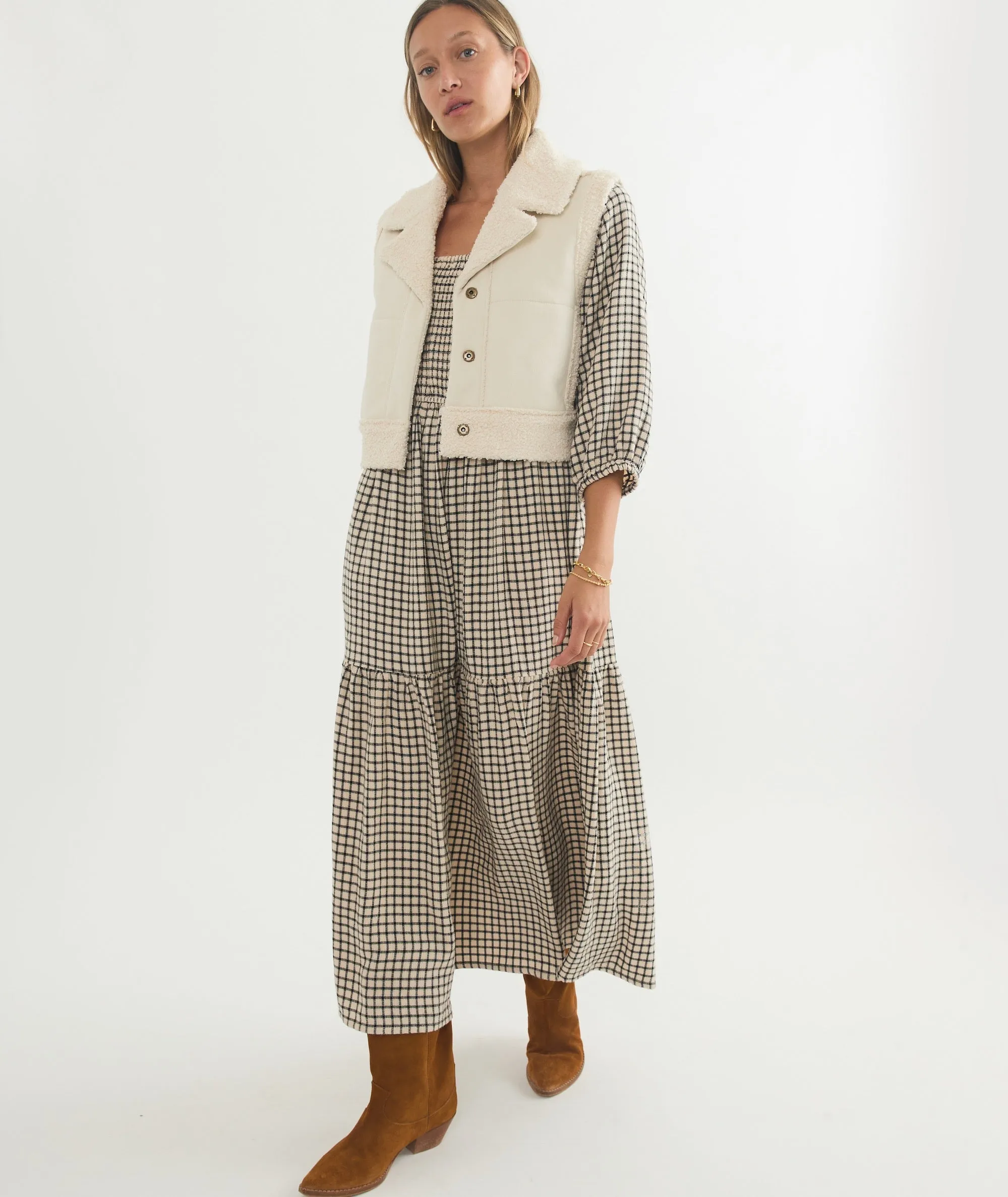 Quebec Sherpa Vest sold by Marine Layer product image thumbnail 2