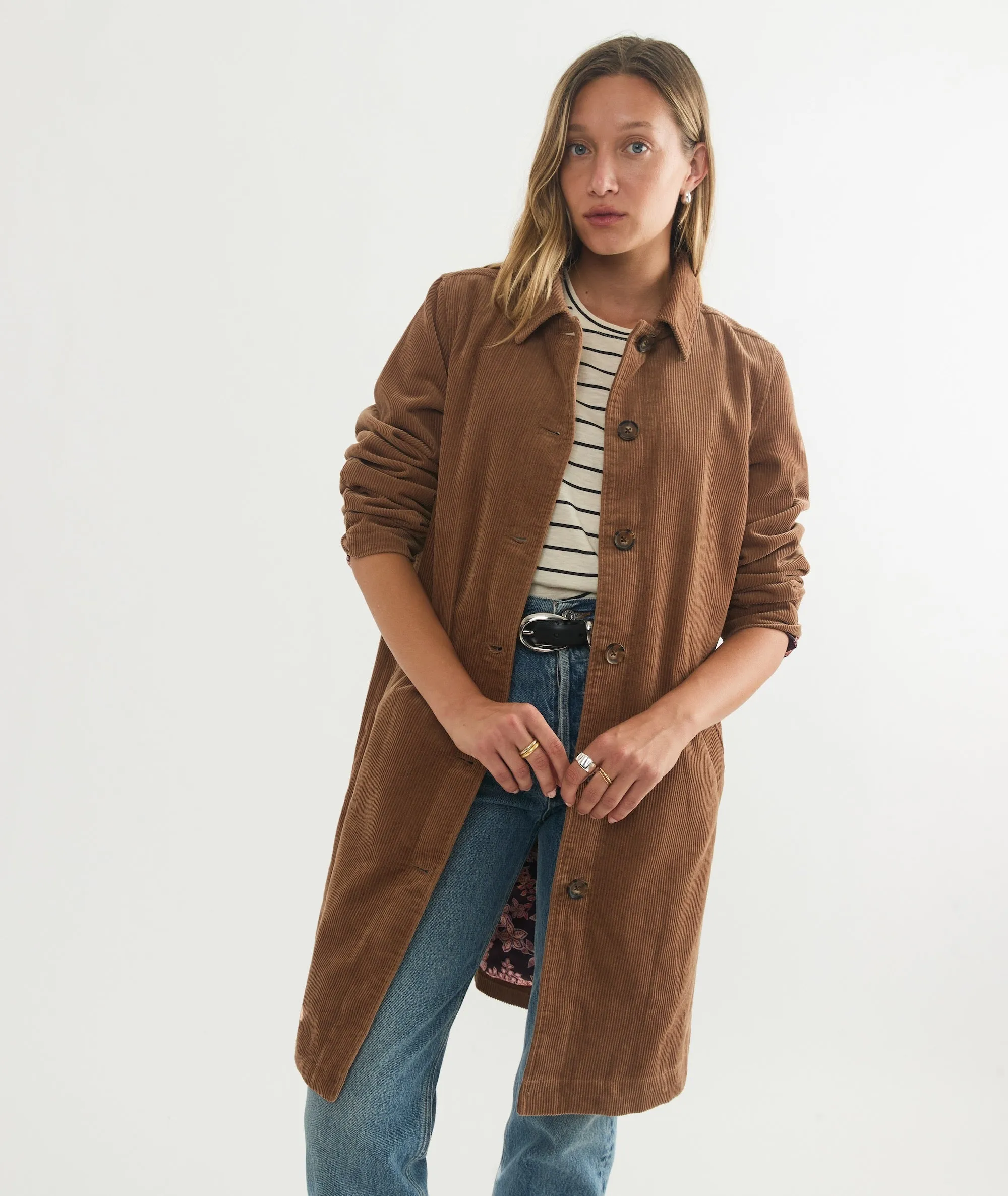 Ash Corduroy Jacket sold by Marine Layer product image thumbnail 3