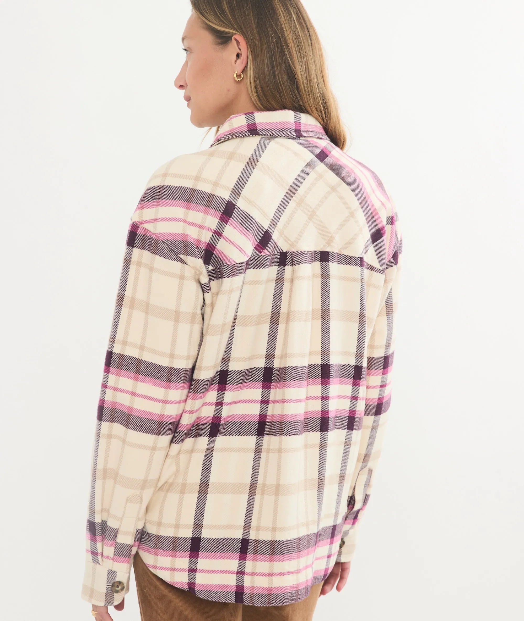 Bailey Flannel Shirt Jacket sold by Marine Layer product image thumbnail 5
