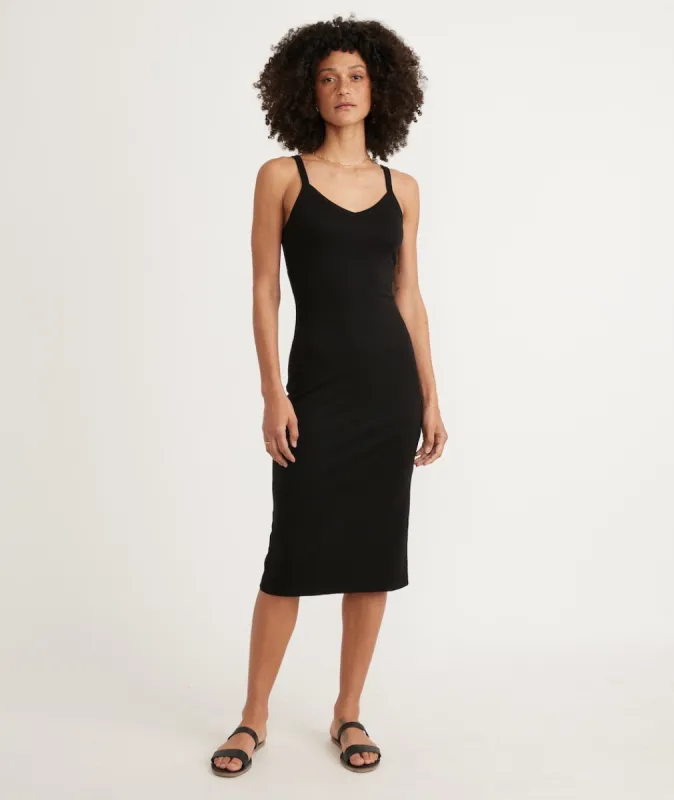 Lexi Rib Thin Strap Dress sold by Marine Layer