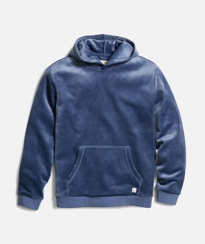 Cord Velour Hoodie sold by Marine Layer