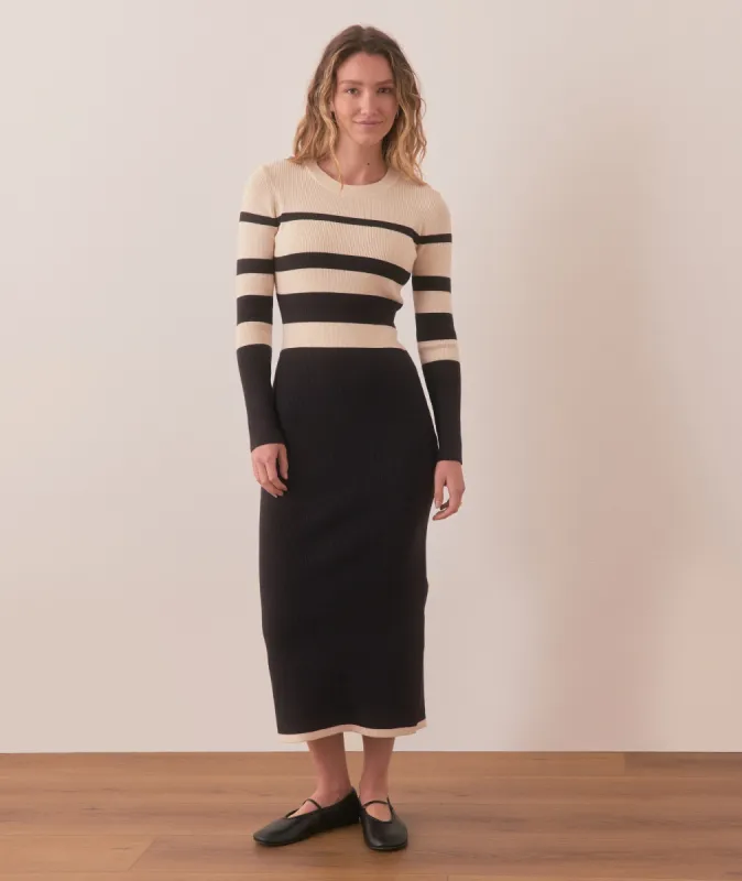 Lexi Rib Sweater Dress sold by Marine Layer