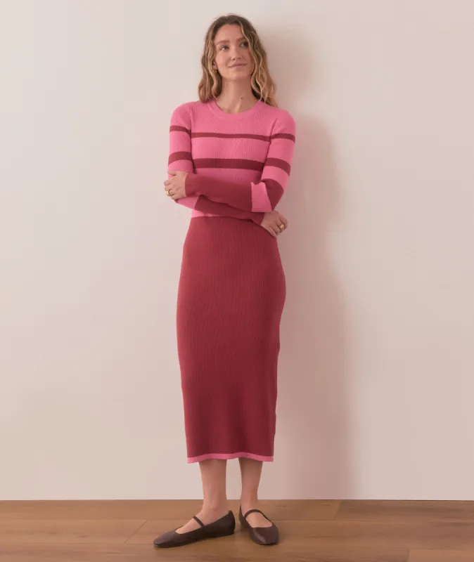 Lexi Rib Sweater Dress sold by Marine Layer