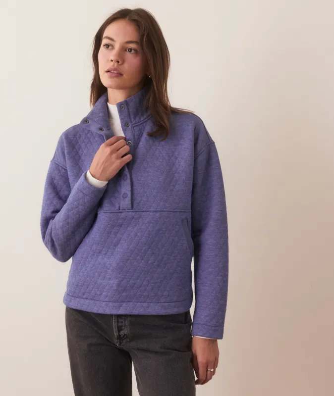 Corbet Funnel Neck Pullover sold by Marine Layer