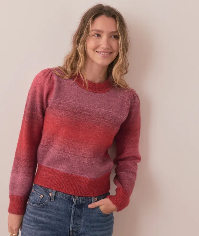 Alma Puff Sleeve Sweater sold by Marine Layer