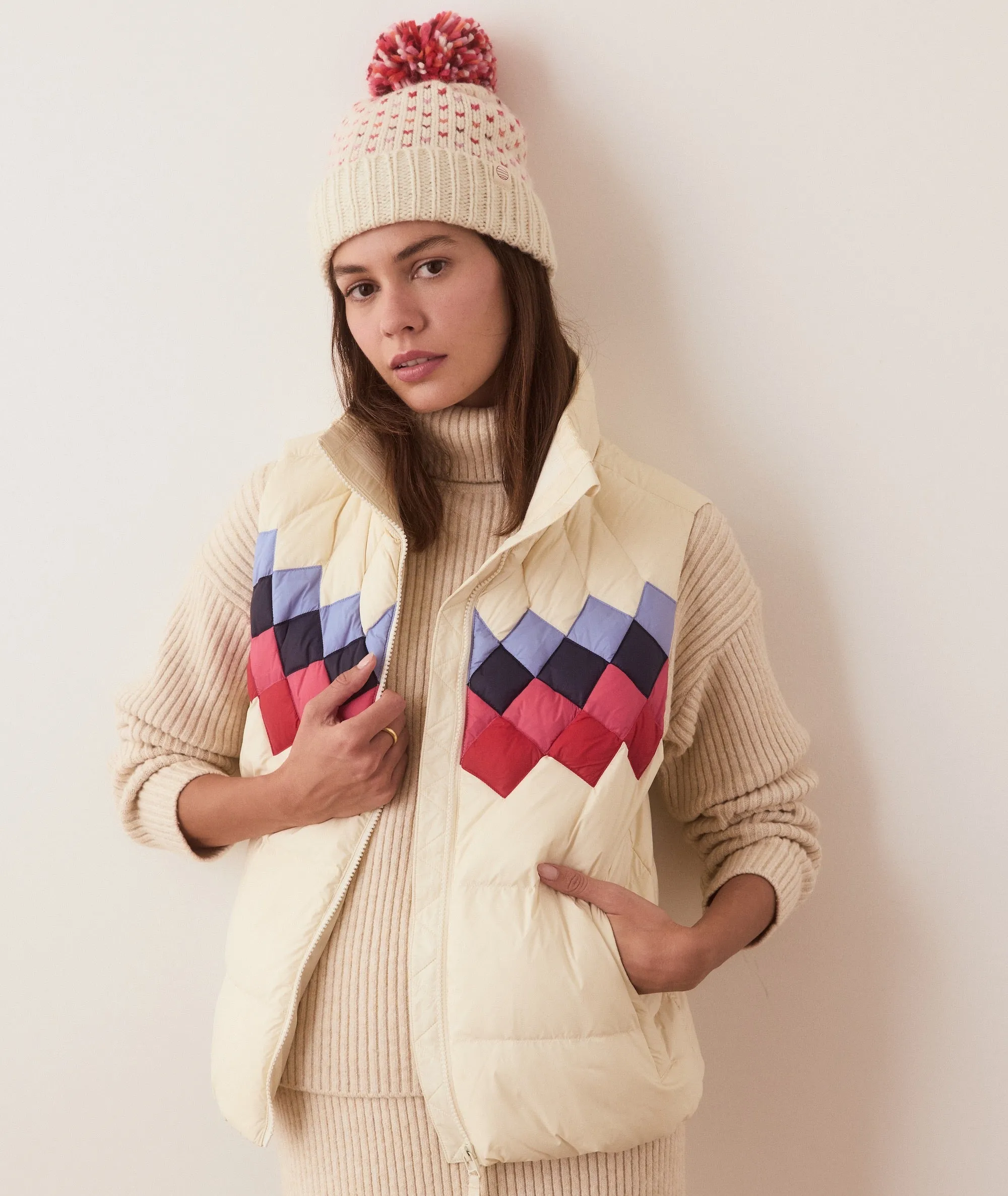 Alma Pom Beanie sold by Marine Layer product image thumbnail 2