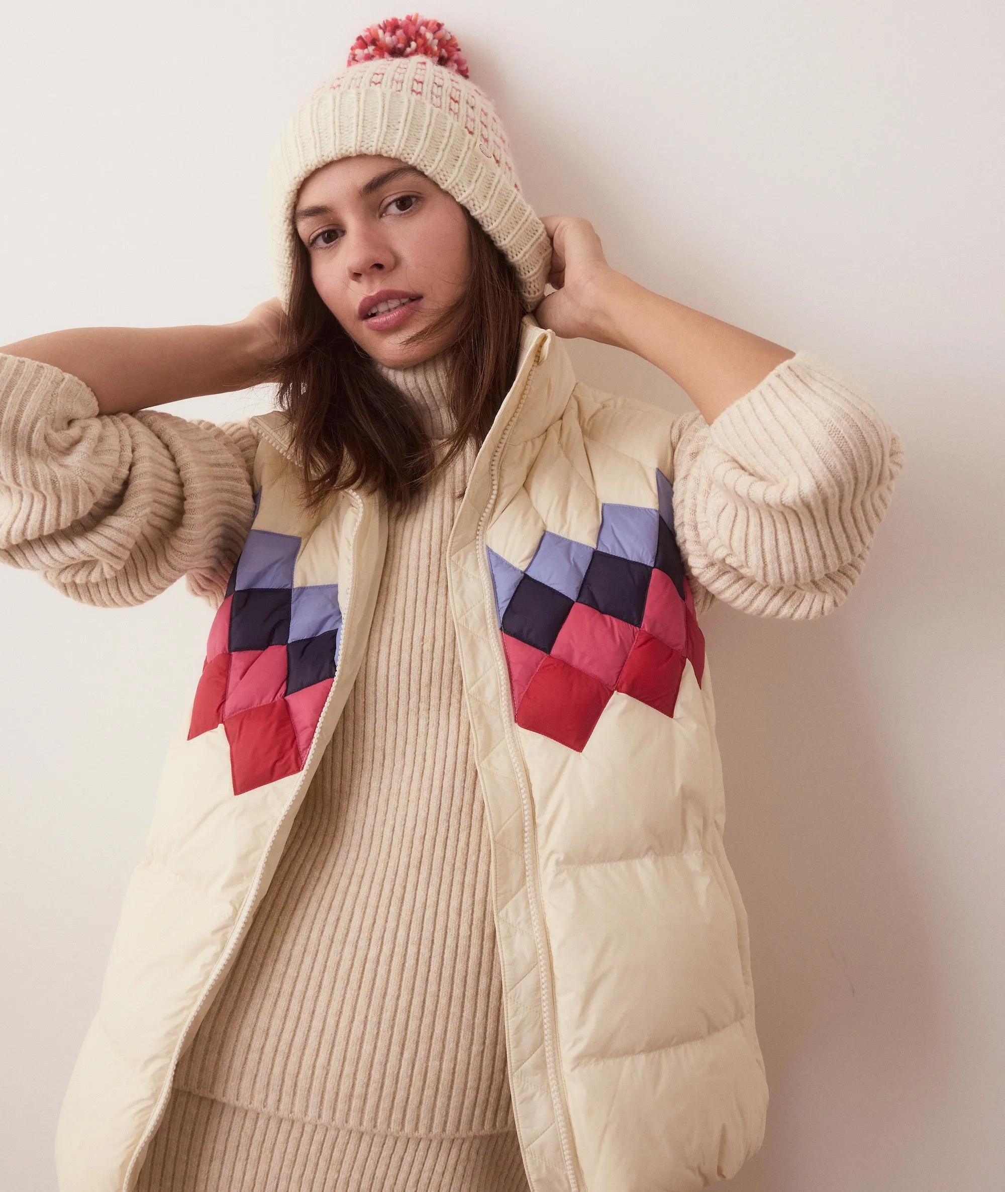 Alma Pom Beanie sold by Marine Layer product image thumbnail 4