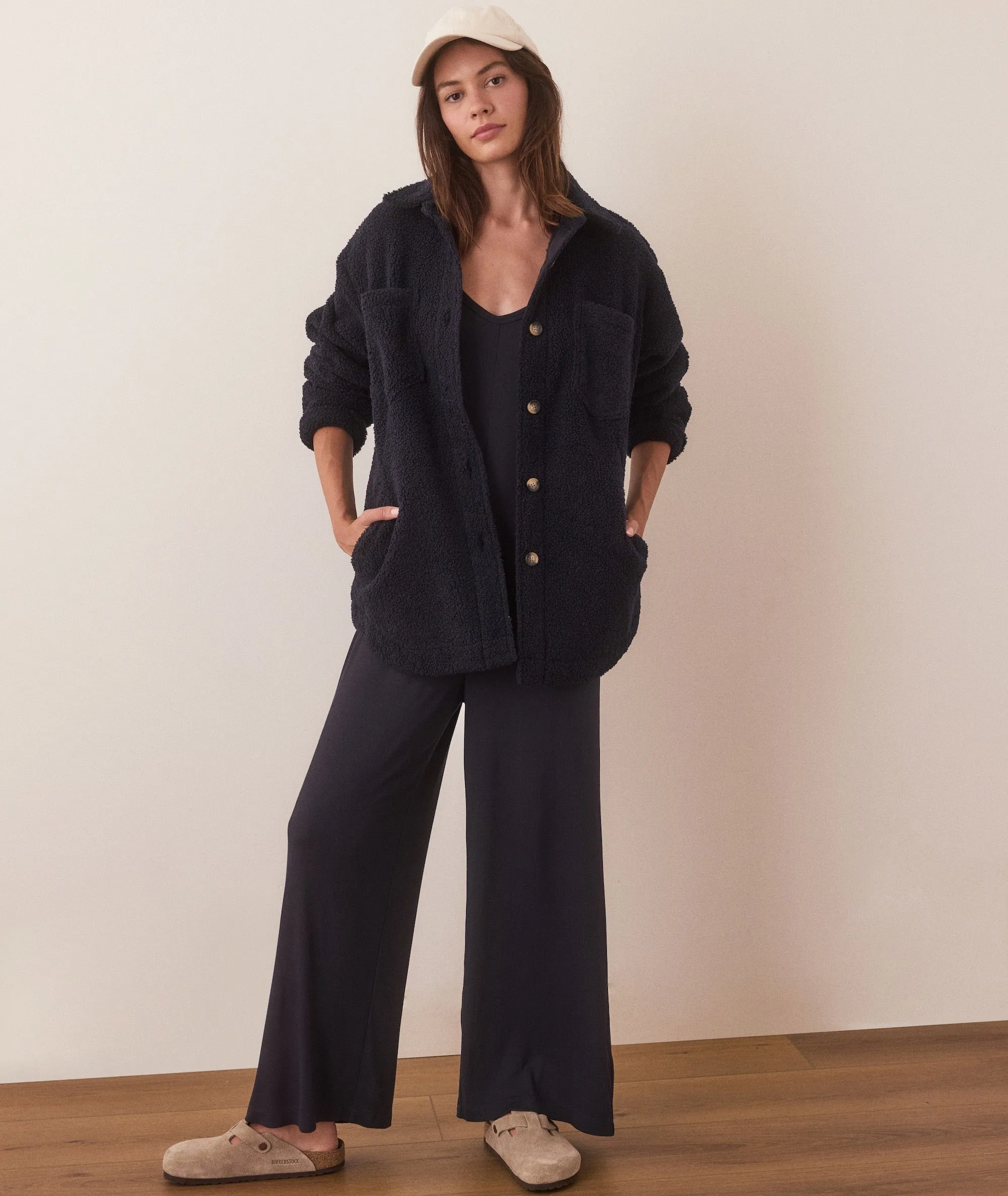 Lexi Rib Lounge Jumpsuit sold by Marine Layer product image thumbnail 5
