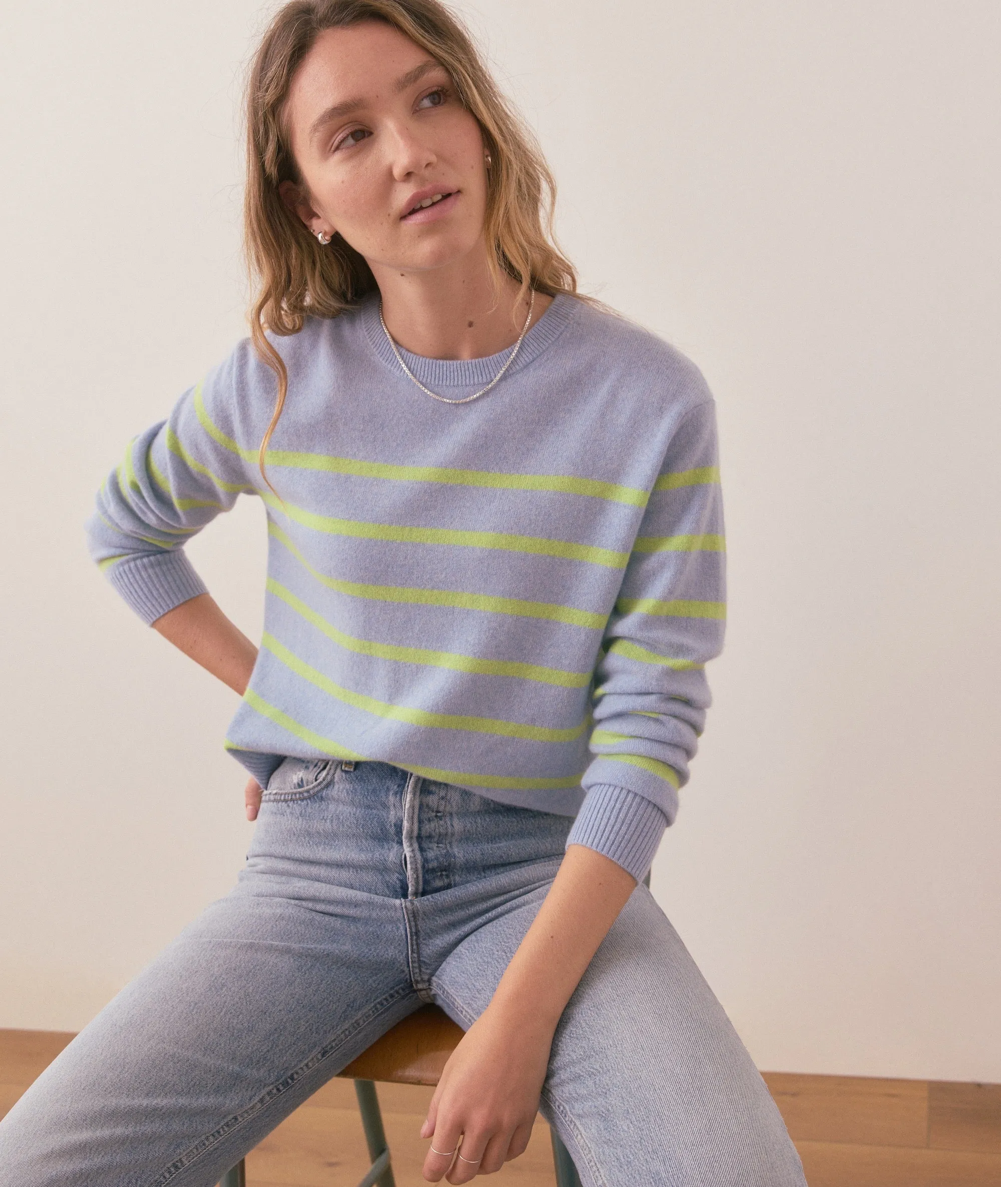 Harper Cashmere Sweater sold by Marine Layer