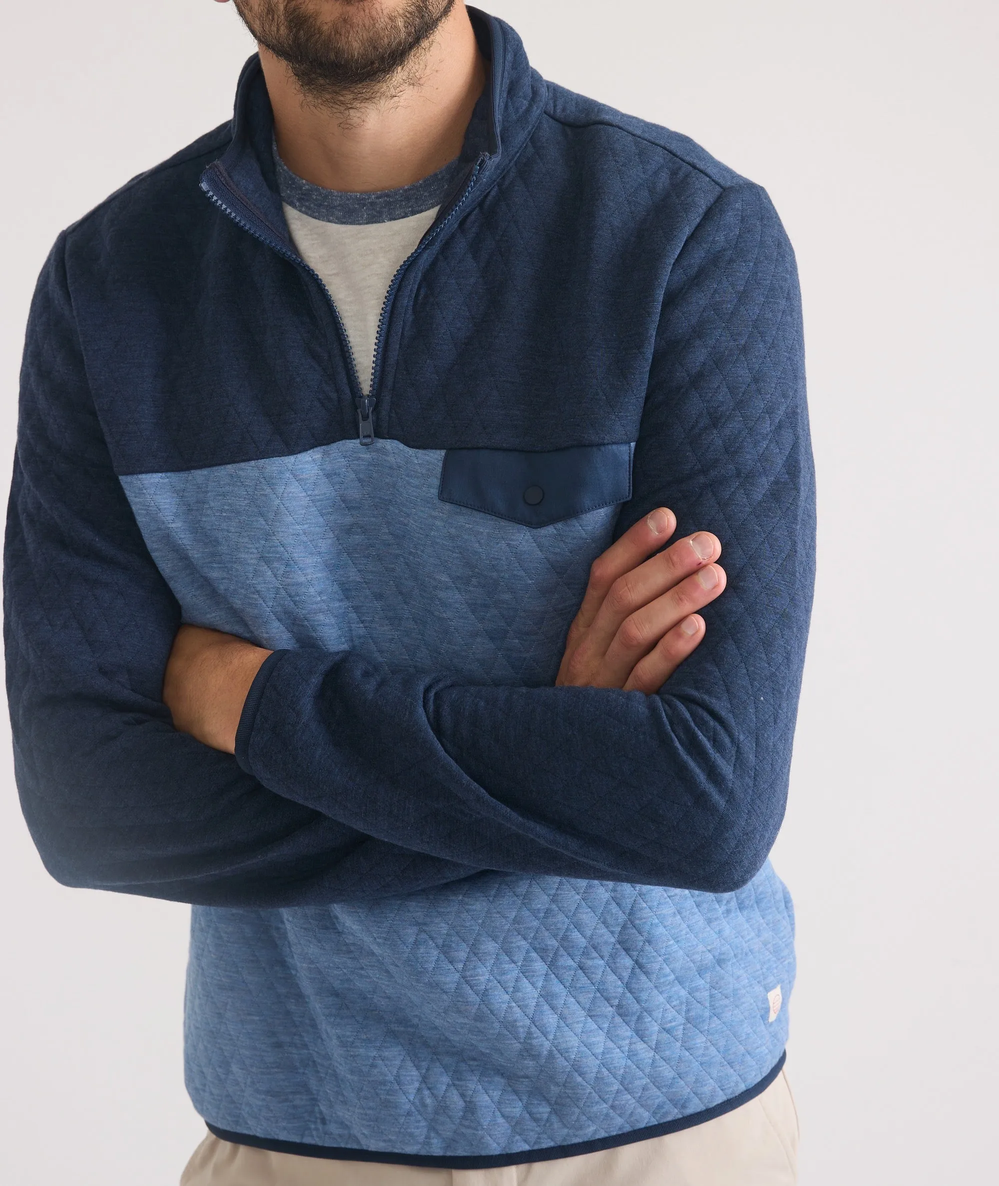 Corbet Colorblock Pullover sold by Marine Layer product image thumbnail 3