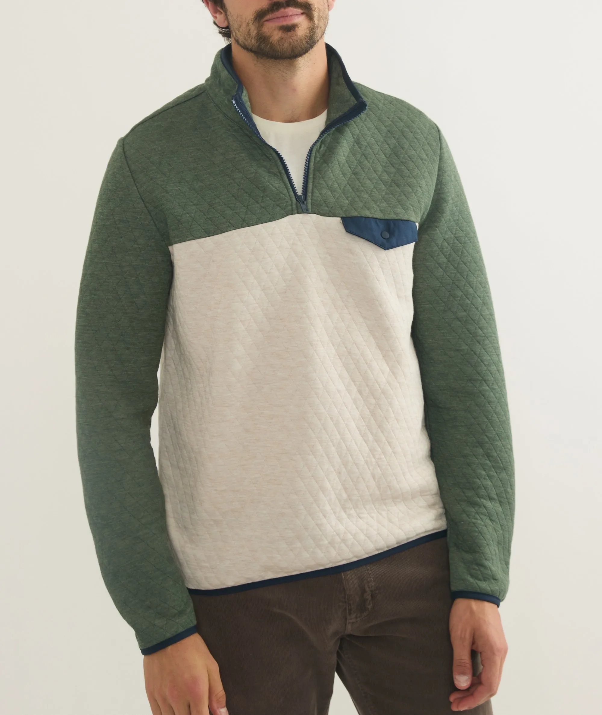 Corbet Colorblock Pullover sold by Marine Layer product image thumbnail 2