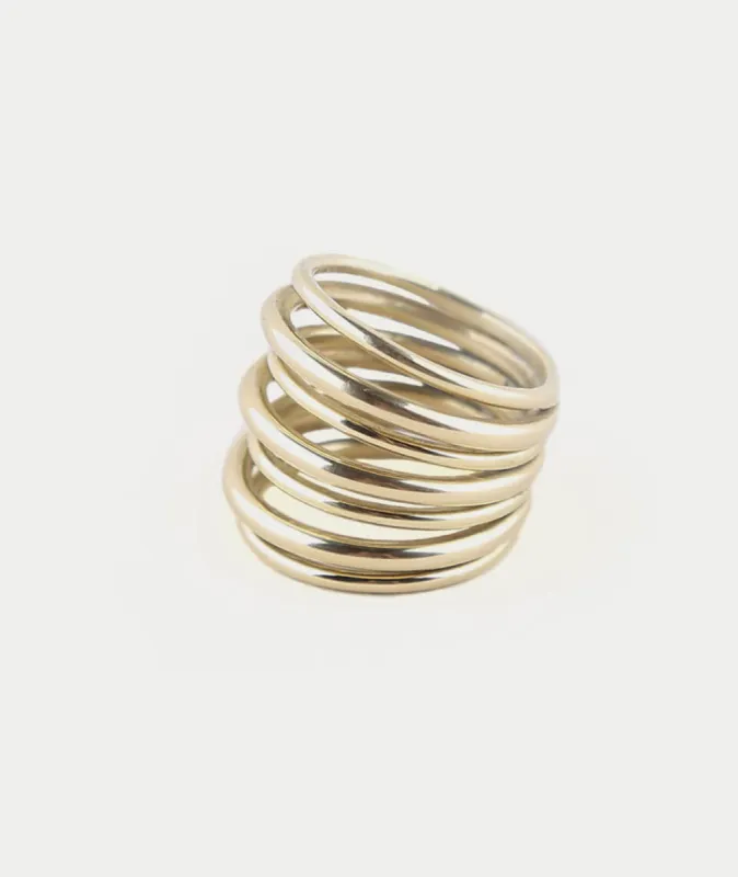Soko Layered Strand Ring sold by Marine Layer