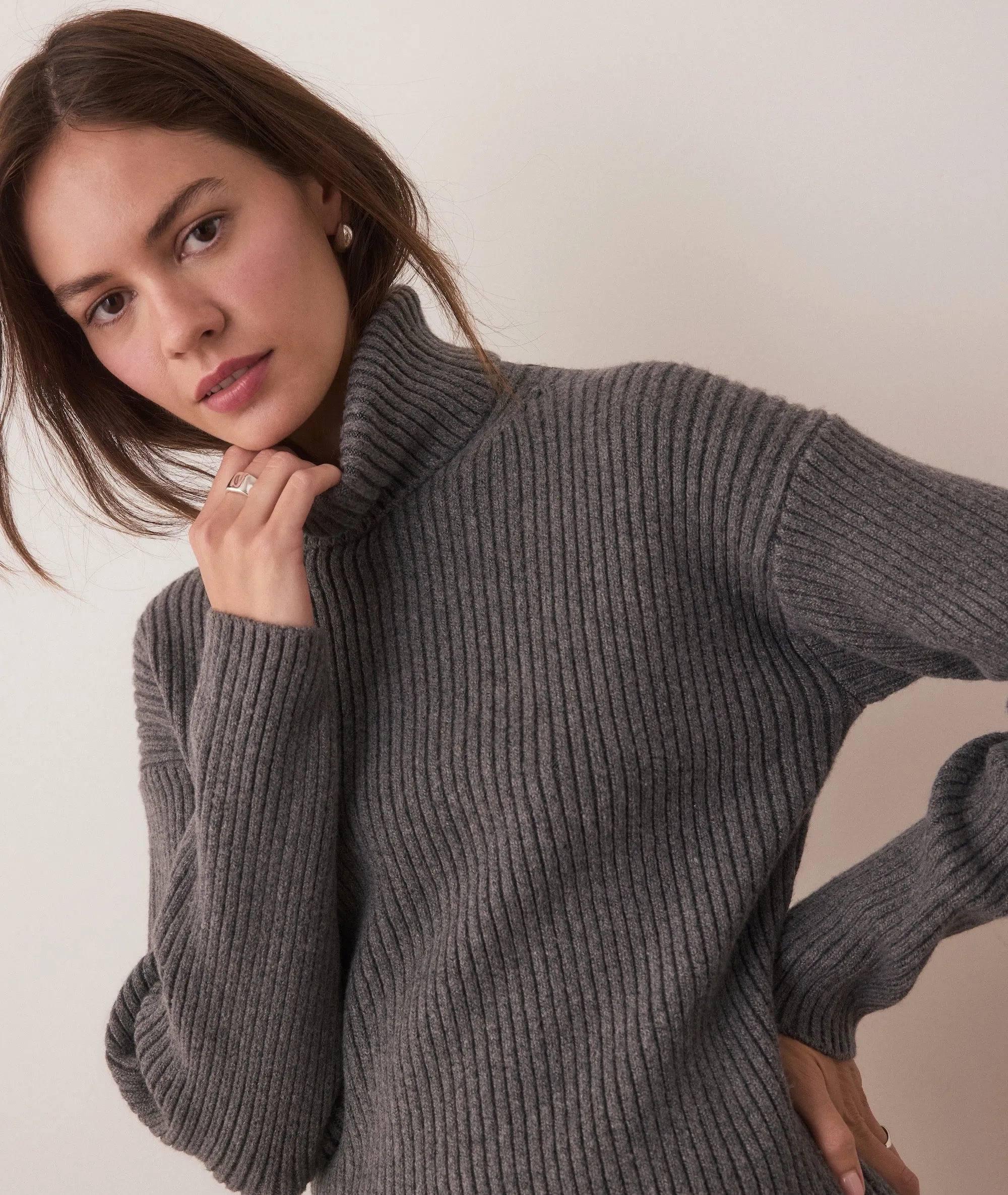 Isla Knit Turtleneck sold by Marine Layer product image thumbnail 2