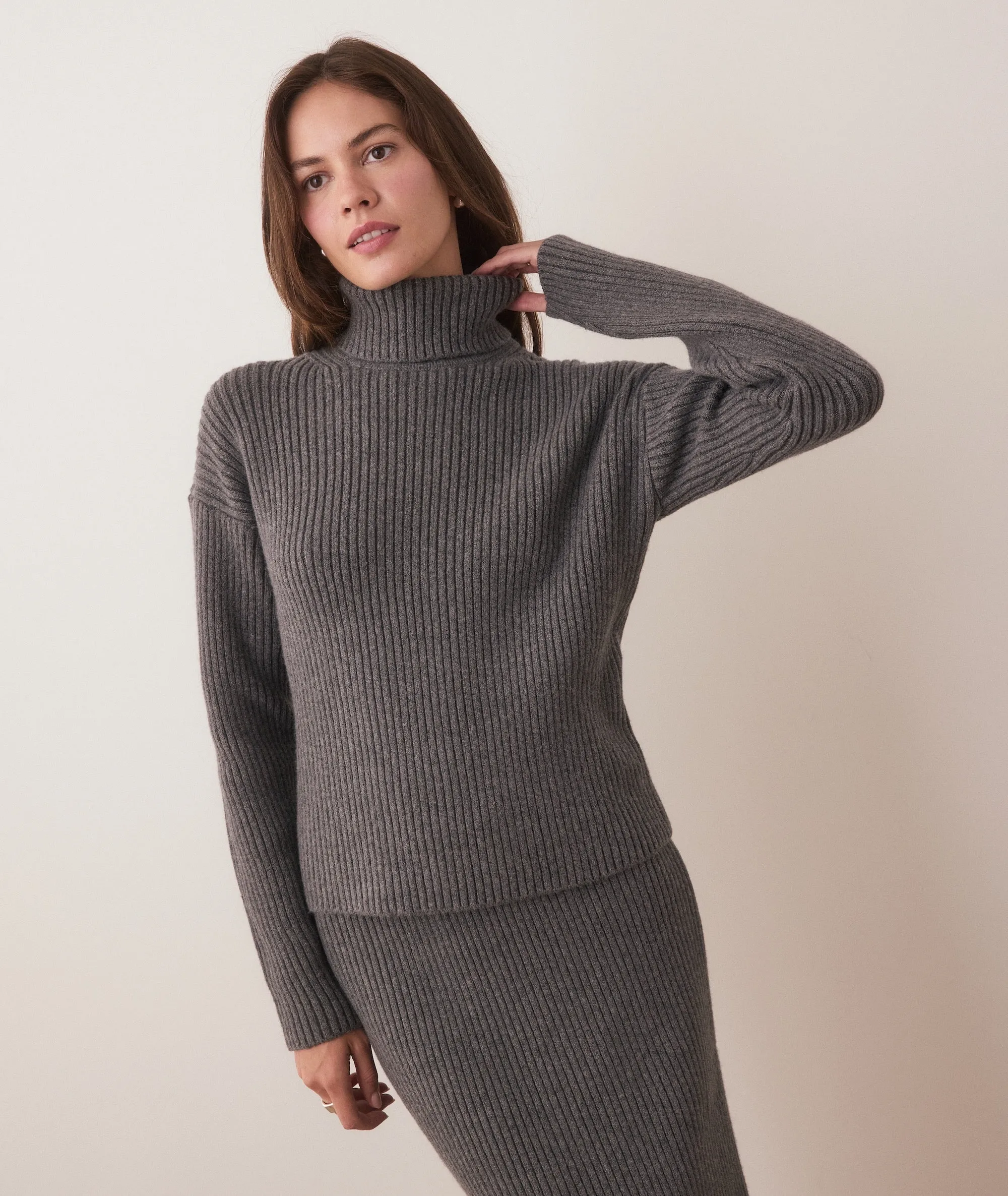 Isla Knit Turtleneck sold by Marine Layer
