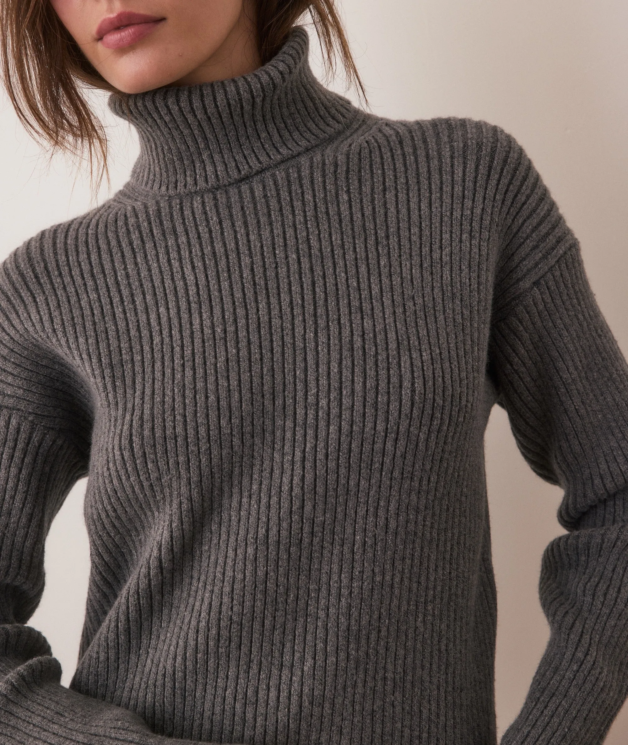 Isla Knit Turtleneck sold by Marine Layer product image thumbnail 3
