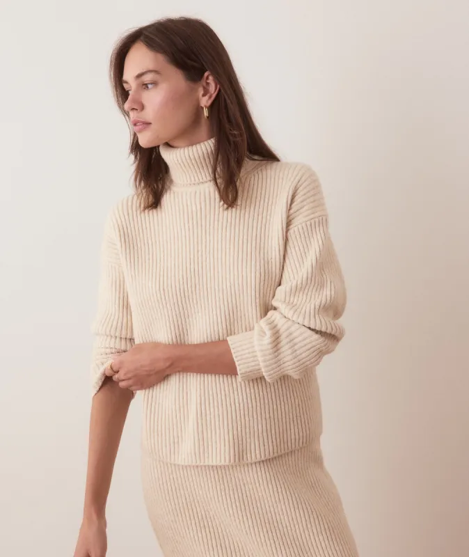 Isla Knit Turtleneck sold by Marine Layer